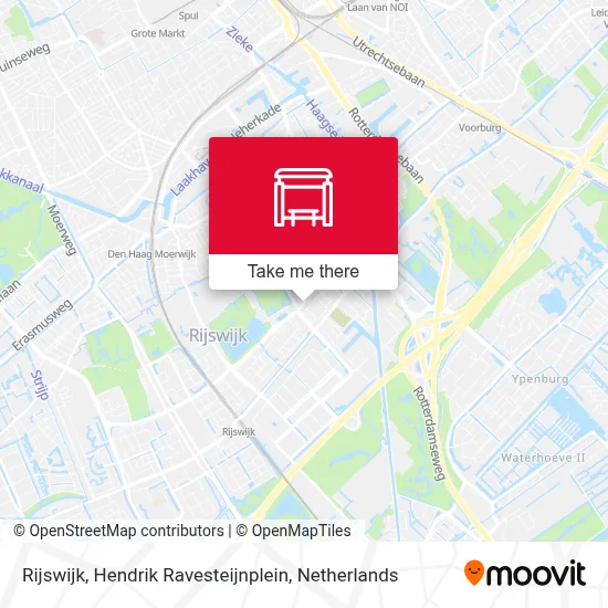 Rijswijk, Hendrik Ravesteijnplein map