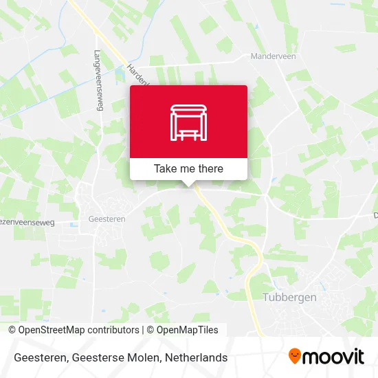 Geesteren, Geesterse Molen map