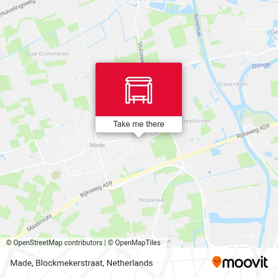 Made, Blockmekerstraat Karte