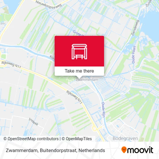 Zwammerdam, Buitendorpstraat map