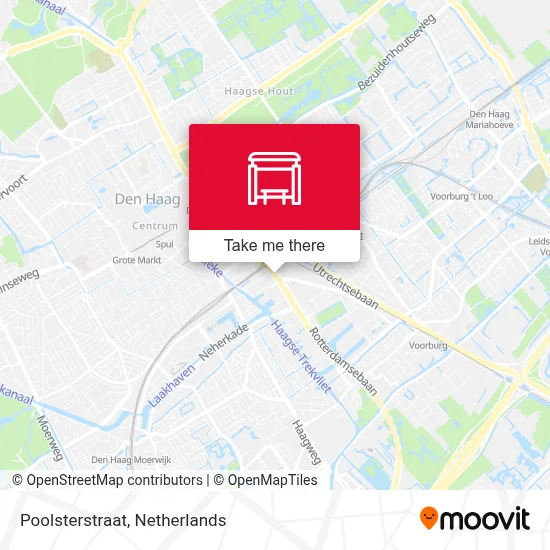 Poolsterstraat map