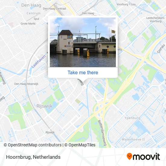Hoornbrug map