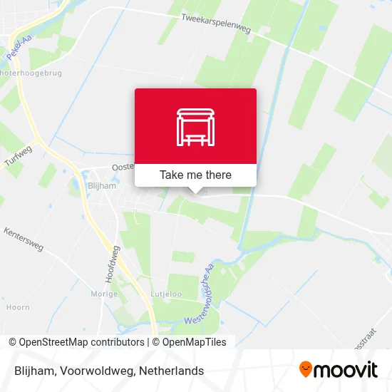 Blijham, Voorwoldweg map
