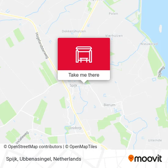 Spijk, Ubbenasingel map