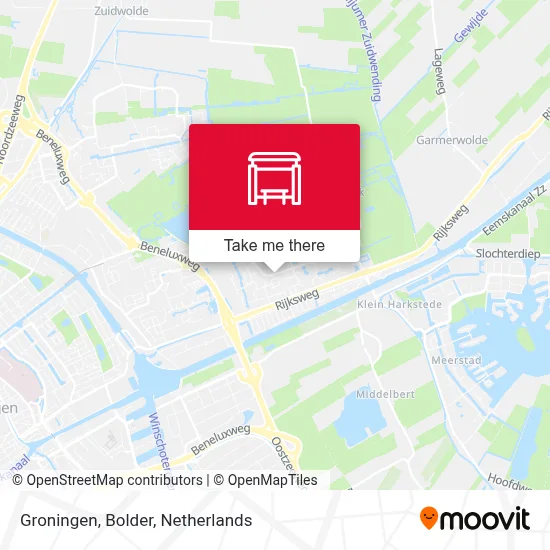 Groningen, Bolder map