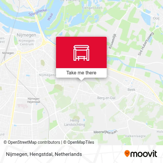 Nijmegen, Hengstdal map