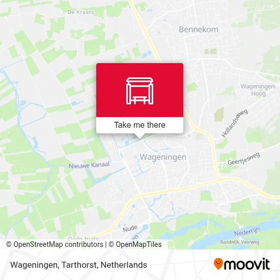 Wageningen, Tarthorst map