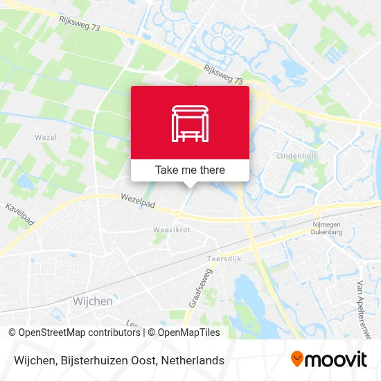 Wijchen, Bijsterhuizen Oost Karte