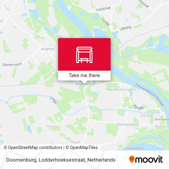 Doornenburg, Lodderhoeksestraat map