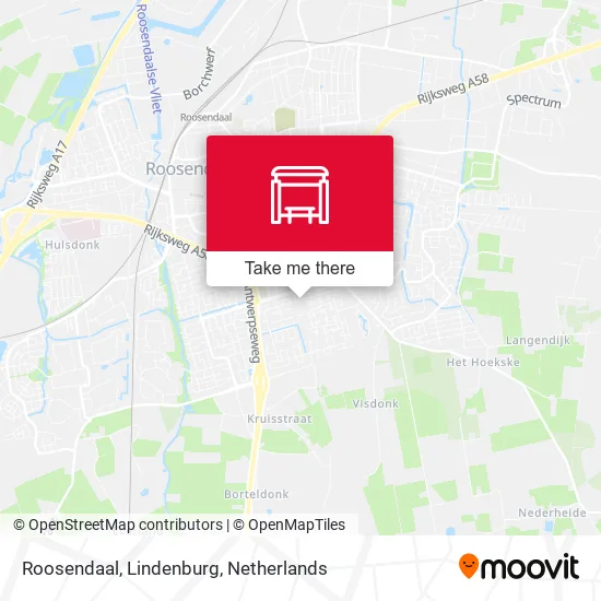 Roosendaal, Lindenburg map