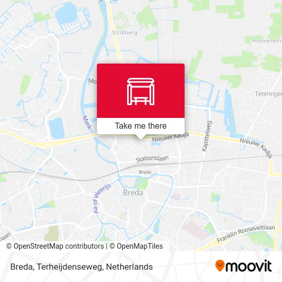 Breda, Terheijdenseweg map