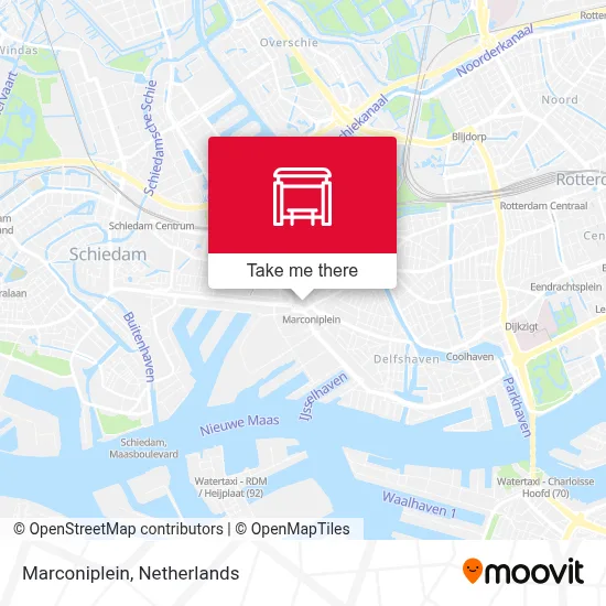 Marconiplein Karte