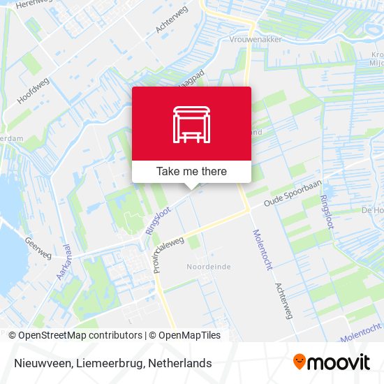 Nieuwveen, Liemeerbrug Karte