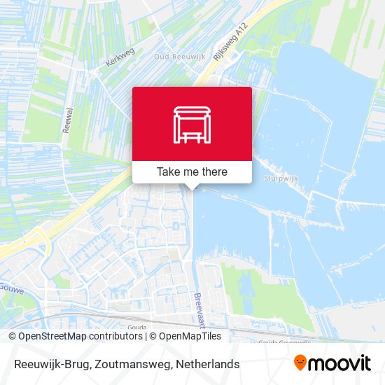 Reeuwijk-Brug, Zoutmansweg map