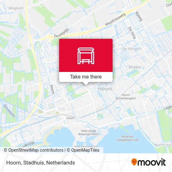 Hoorn, Stadhuis Karte