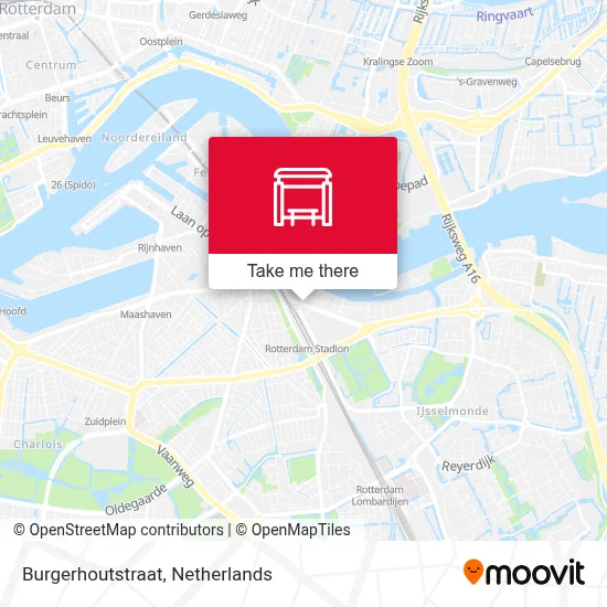 Burgerhoutstraat Karte