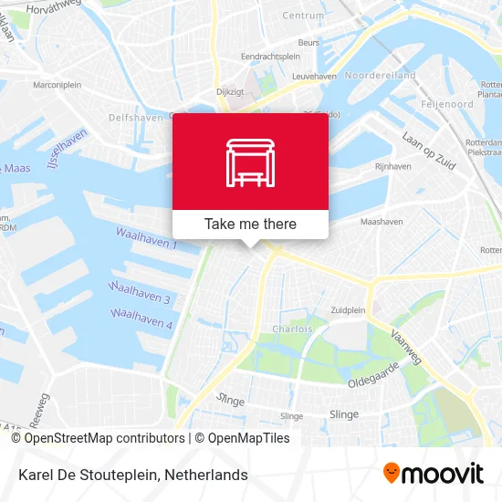 Karel De Stouteplein Karte