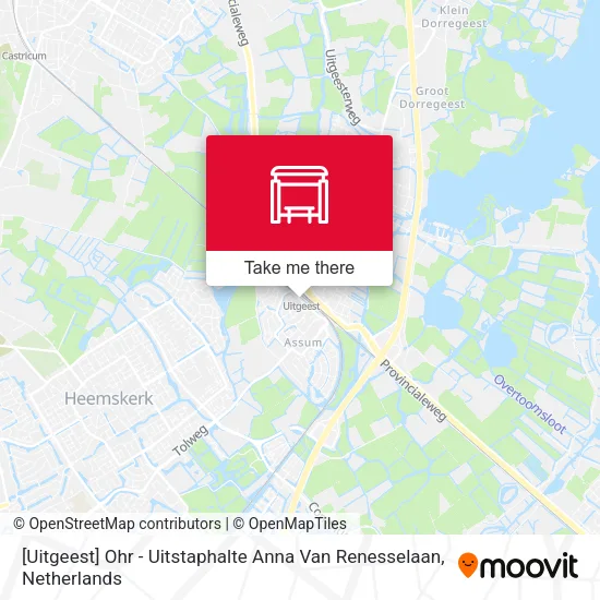 [Uitgeest] Ohr - Uitstaphalte  Anna Van Renesselaan map