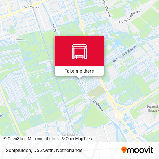 Schipluiden, De Zweth map