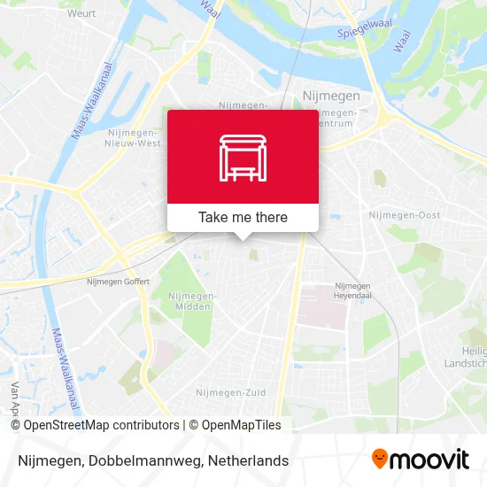 Nijmegen, Dobbelmannweg map
