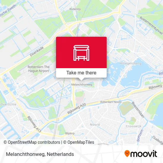 Melanchthonweg map