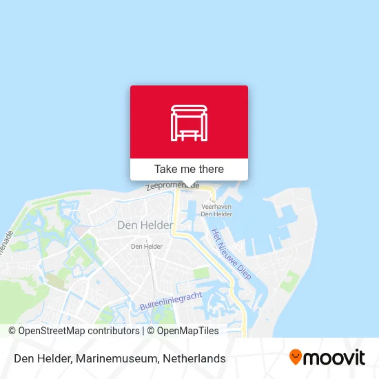 Den Helder, Marinemuseum map