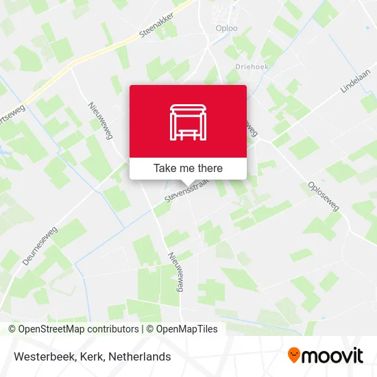 Westerbeek, Kerk map
