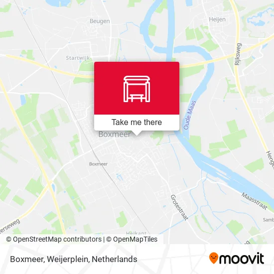 Boxmeer, Weijerplein map