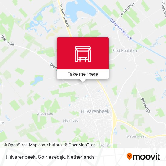 Hilvarenbeek, Goirlesedijk map