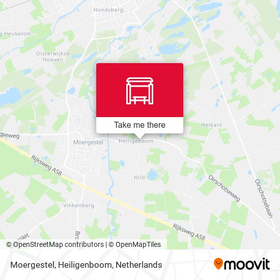 Moergestel, Heiligenboom map