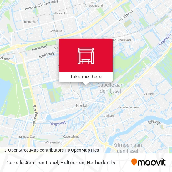 Capelle Aan Den Ijssel, Beltmolen map