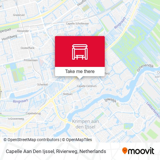 Capelle Aan Den Ijssel, Rivierweg map