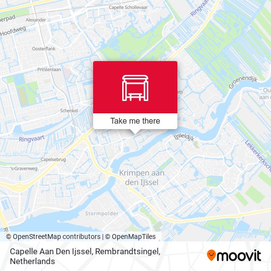 Capelle Aan Den Ijssel, Rembrandtsingel map