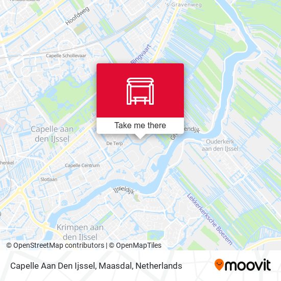Capelle Aan Den Ijssel, Maasdal map