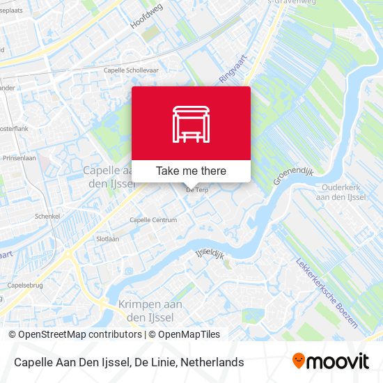 Capelle Aan Den Ijssel, De Linie map