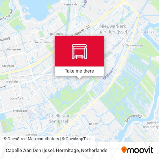 Capelle Aan Den Ijssel, Hermitage map