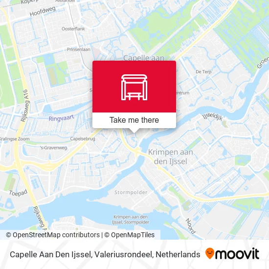 Capelle Aan Den Ijssel, Valeriusrondeel map
