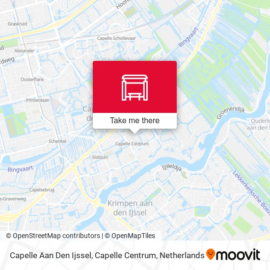 Capelle Aan Den Ijssel, Capelle Centrum map