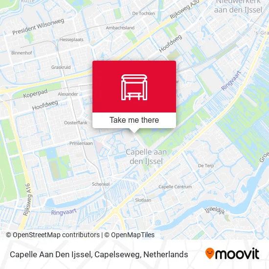Capelle Aan Den Ijssel, Capelseweg map