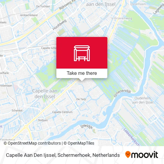 Capelle Aan Den Ijssel, Schermerhoek map