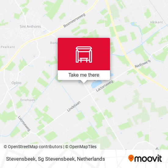 Stevensbeek, Sg Stevensbeek map
