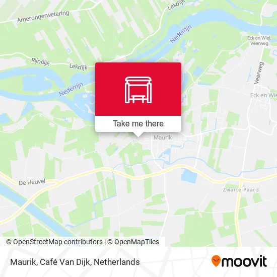 Maurik, Café Van Dijk map