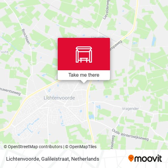 Lichtenvoorde, Galileïstraat map