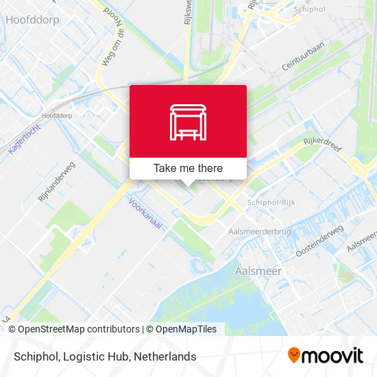 Schiphol, Logistic Hub map
