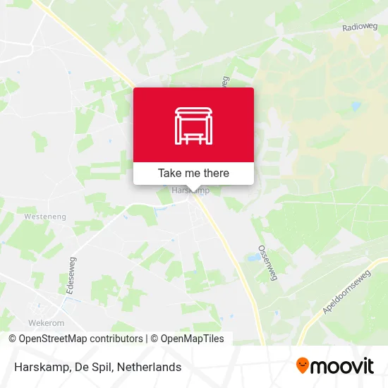 Harskamp, De Spil map