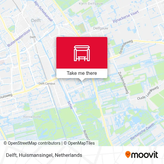 Delft, Huismansingel map