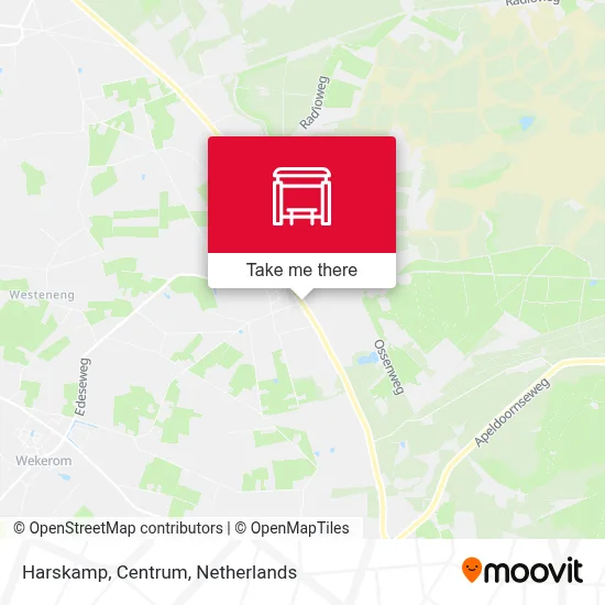 Harskamp, Centrum map