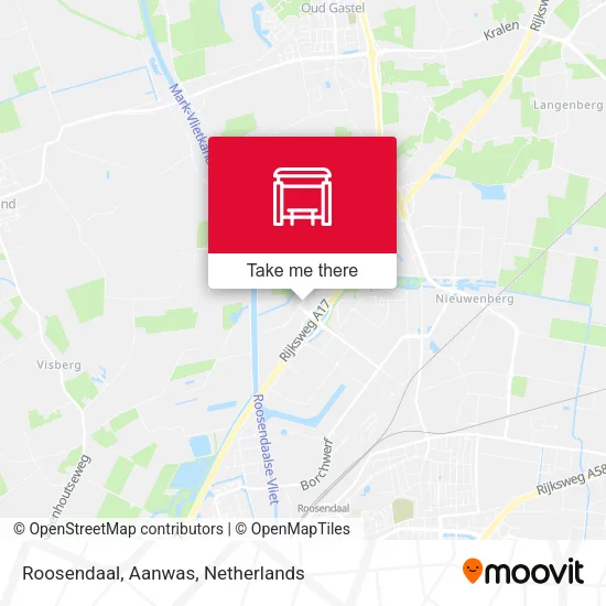 Roosendaal, Aanwas map