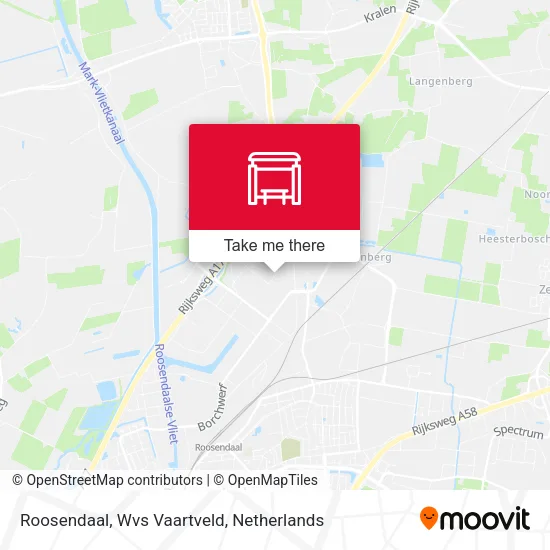 Roosendaal, Wvs Vaartveld map