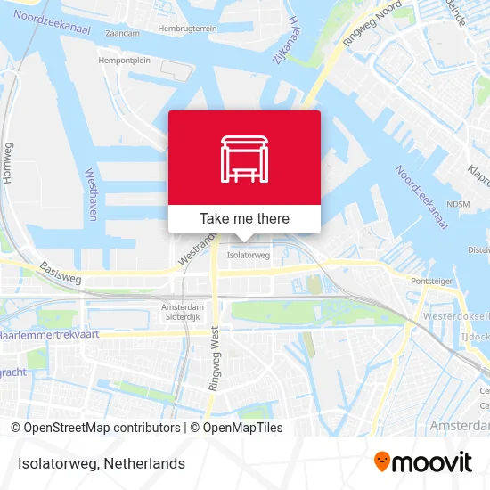 Isolatorweg map